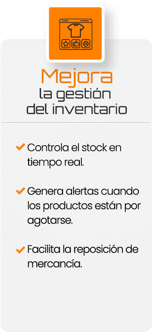 Mejora la gestión del inventario